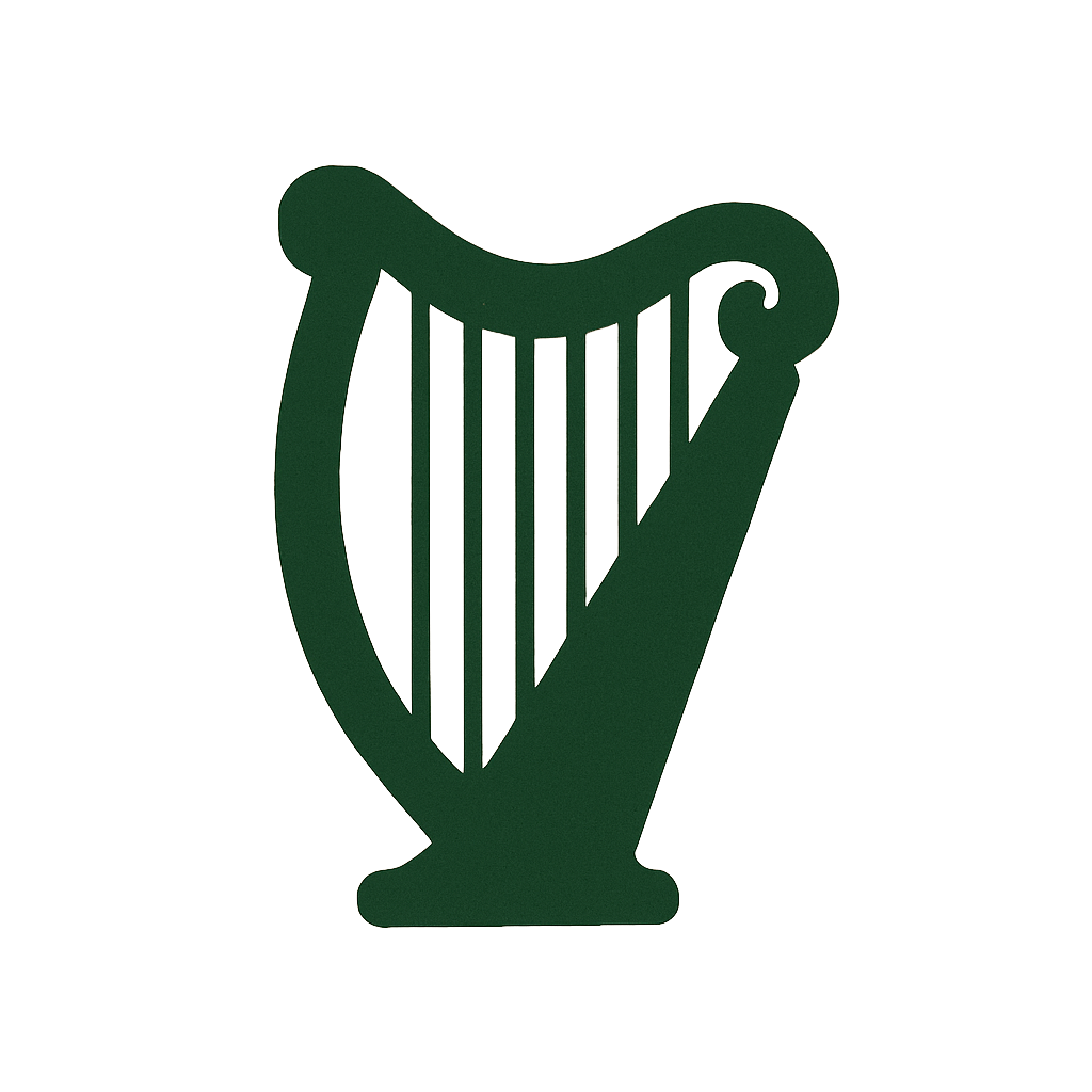 Celtic Harp Logo